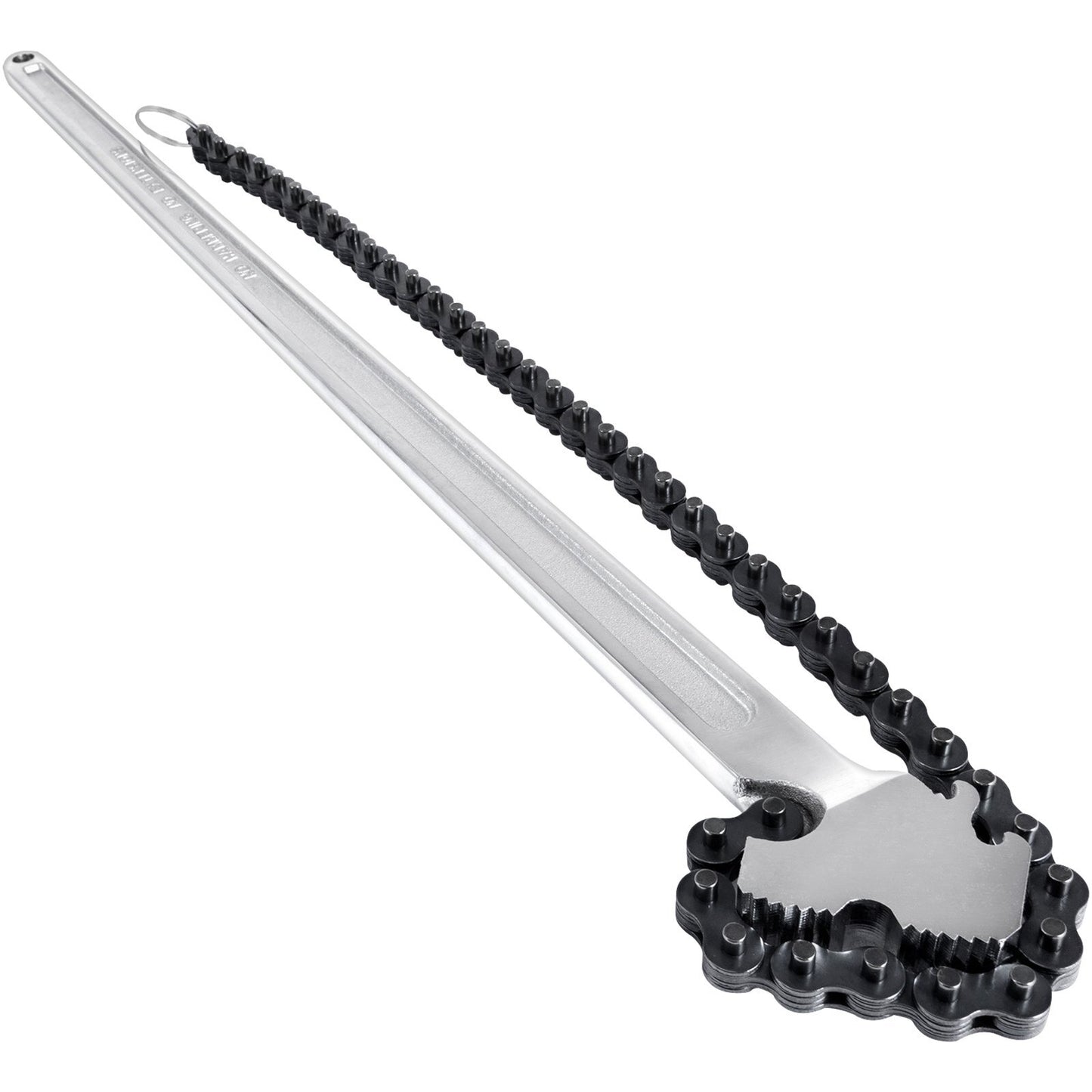 VEVOR 24inch Chain Wrench Carbon Steel Chain Pipe Wrench Heavy Duty 6.7 inch Diameter Capacity Chain Strap Filter Wrench
