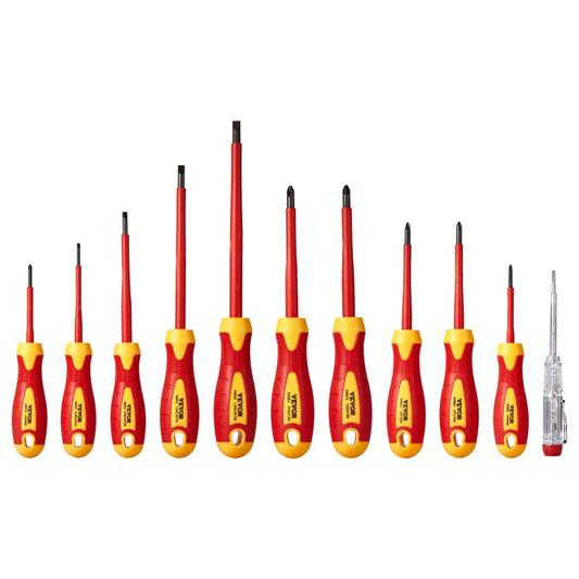 Insulated Screwdriver Set?11-Piece Insulated Tool Set?for Electricians 1000V