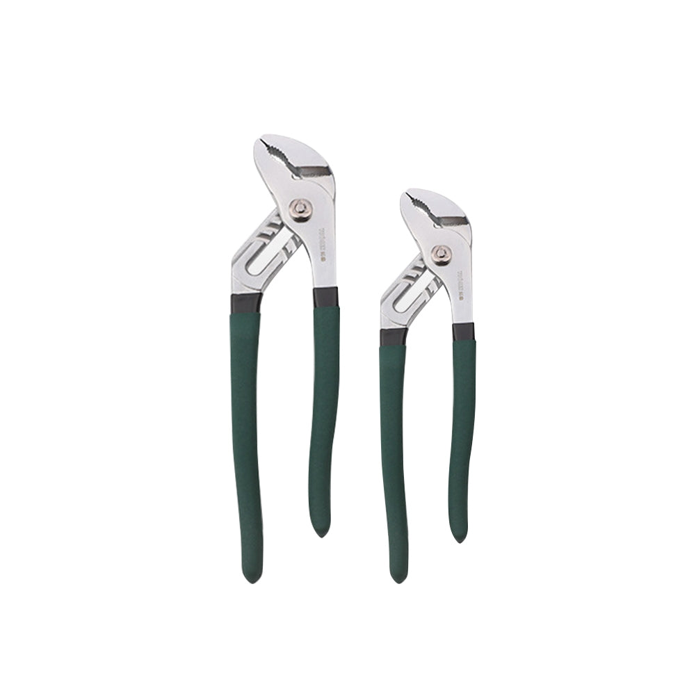 45#steel 10-inch Adjustable Water Pipe Wrench Clamp Pliers Hardware Tools Hand Tool Green