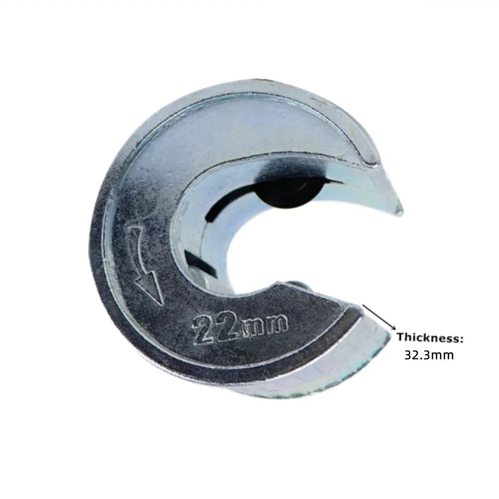 Color: PURPLE - 15/22/28mm Tube Cutter Pipe Slice Cutter Rotary Blade Heavy Duty Cutter Self Locking Copper Aluminium PVC Plastic Pipe Tube Tool